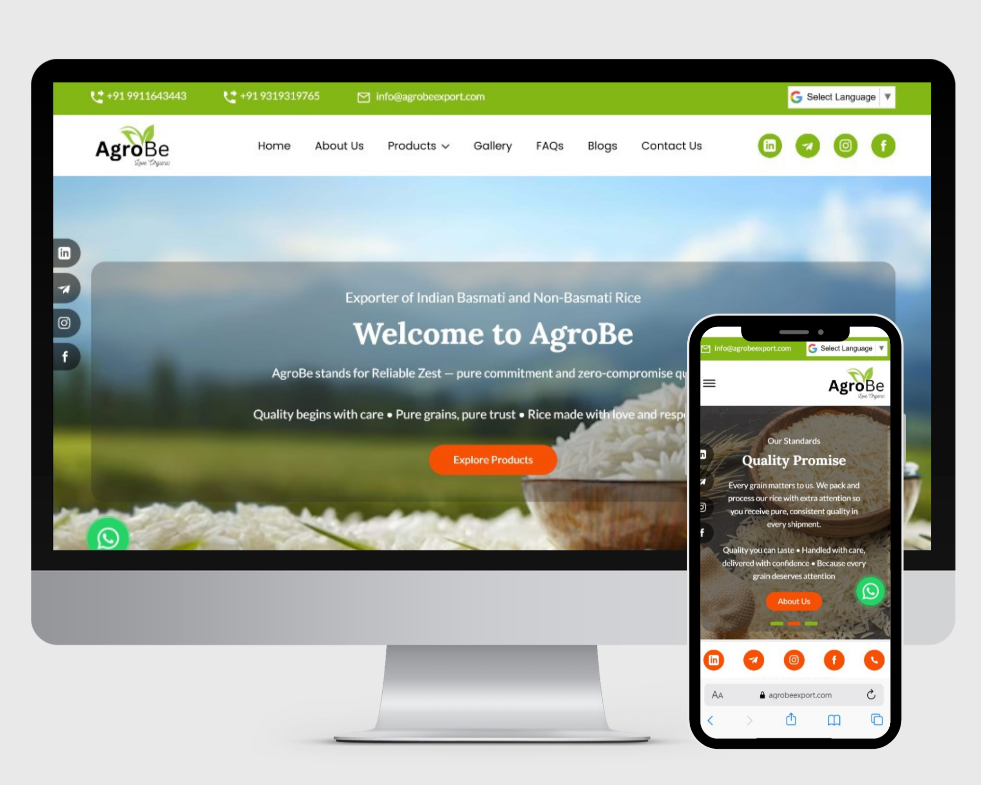 Agrobe Export